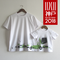おとなTシャツ ホワイト(フォークリフト)