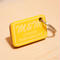 M&M-FURNITURE MUSTARD HOTEL KEYRING Yellow M