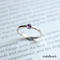 【tronc】sv925 amethyst ring