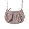 CAT FACE GATHER POCHETTE GRAY Small