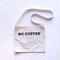 NO COFFEE SHOULDER BAG (WHITE)