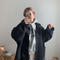 【NOKCHA original】wool over coat/deep navy_no0049