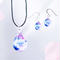 【春限定】SAKURAセット ネックレス+ピアス/イヤリングSサイズ <JINJAR GLASS JEWELRY>