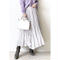 check skirt (gray)