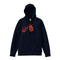 OBAKEN 心臓パーカー 色:NAVY(期間限定・受注生産のみ)