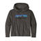 Patagonia(パタゴニア)キッズ・ライトウェイト・グラフィック・フーディ・スウェットシャツ#63025 P-6 Logo: Forge Grey (PFOG)【81&137-pt63025】