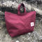 New 帆布トートバッグ Burgundy
