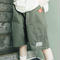 EMB baker half pants (olive)