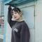 Plane sweatshirt (chacoal)