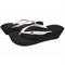 5CM Two Tone Wedges - Black×White