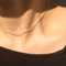 silver925 Snake Chain Necklace/35cm〈StyleNo.010904-28〉
