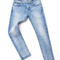 【超撥水・脚長】14.5oz Slim-fit Tapered Hyper Stretch Denim Jeans Light Blue 19S-201