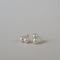 Baby akoya pearl earrings twin