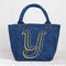 Organic Denim Initial Tote Y / Ginger Beach Inn Original