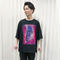 TAKAYUKI TAZAWA シルエットデザインBIG Tシャツ/BLACK