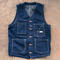 TCB TABBYS VEST Selvedge Covert DENIM