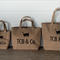 XX DEVELOPMENT and TCB JEANS COAL BAG Size M BEIGE