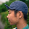 TCB40's CAP SMORKY BLUE CANVAS