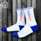 【TRESJAPAN】BASKET SOCKS BSKT LINE(ブルーオレンジ)