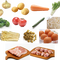 【基本セット定期便】定番&旬野菜・卵10品以上+国産銘柄豚肉・鶏肉200-300g