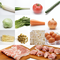 【基本セット定期便】定番&旬野菜・卵10品以上+国産銘柄豚肉・鶏肉200-300g