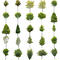 無料樹木素材セット 100個 free_trees_set01