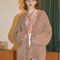 【11.29(mon)-22:00-RE-STOCK】MALL OVER KNIT CARDIGAN(BROWN)