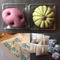 ①季節限定/上生菓子+福巡りセット【上生菓子4個+福巡り4個】&②「もちっふわっバター風味どら焼き」と「福巡り」セット【どら焼き冷凍】2箱 原材料表示