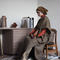 kaftan dress -mocha-