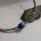 lapis lazuli short necklace