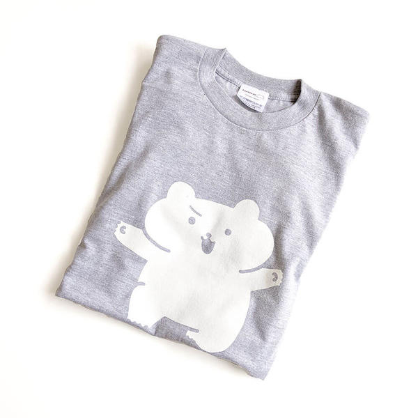 やじまけんじ / コッペくん はいいろTシャツ