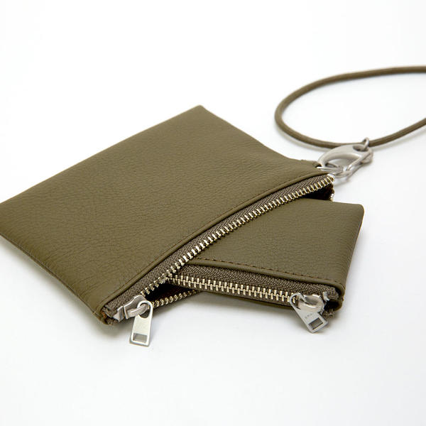 BUBBLE CALF MATRYOSHKA WALLET