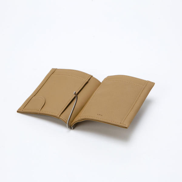 BUBBLE CALF CLIP WALLET