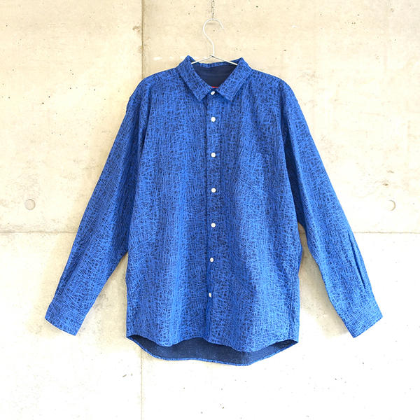 シャツ『シバフ』アオ×コン_4