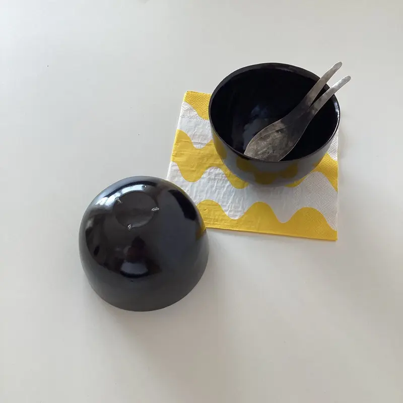 辻和美 片口ガラス小鉢 /クリア 作家作品 ボウル デザイン 雑貨