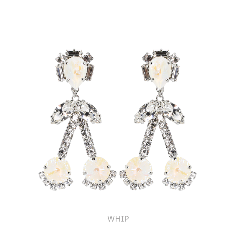 Twin Cherry Earrings | CITRON Bijoux online store