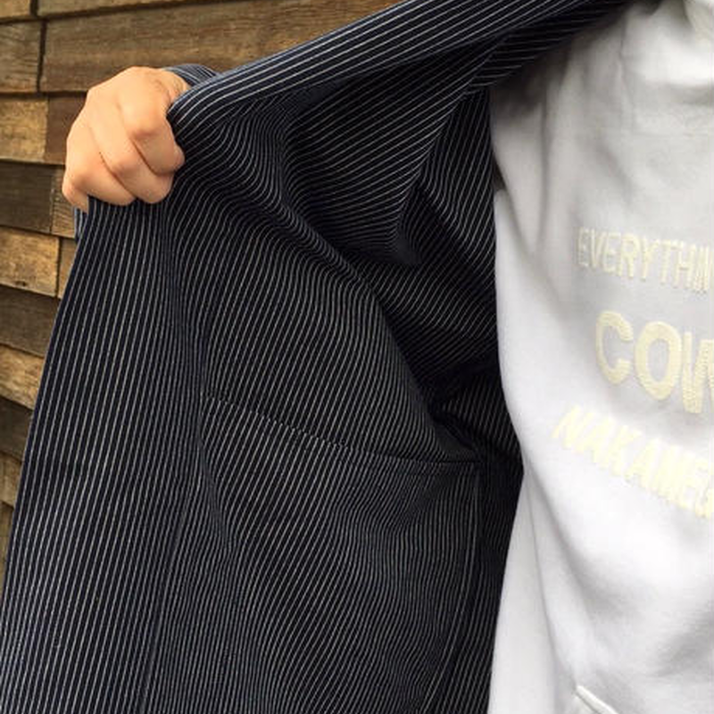 Reading Jacket Long (Navy) | COWBOOKS