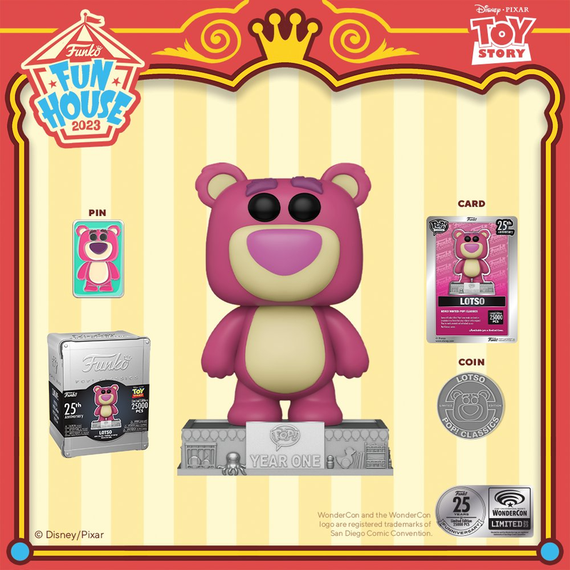 ファンコ25周年 ポップ 『トイストーリー3』ロッツォ (25000セット限定