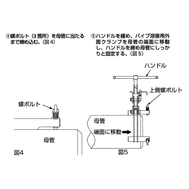 5営業日以内に出荷】スーパーツール パイプ溶接用外面クランプ WOC6