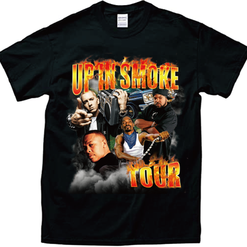 UP IN SMOKE TOUR Tシャツ(ブラック) | STYLES