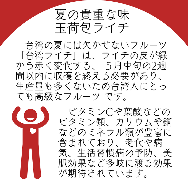台灣玉荷包荔枝｜玉荷包ライチ｜台湾ライチ｜LYCHEE｜2.5㎏（小分け
