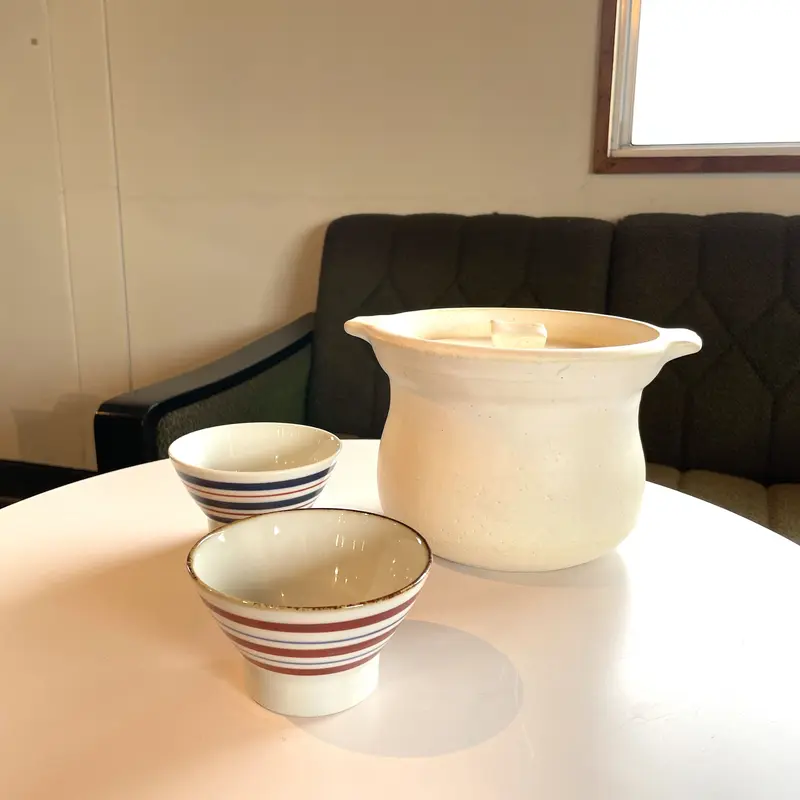 馬場勝文さん ご飯炊き鍋（土鍋）白 3合