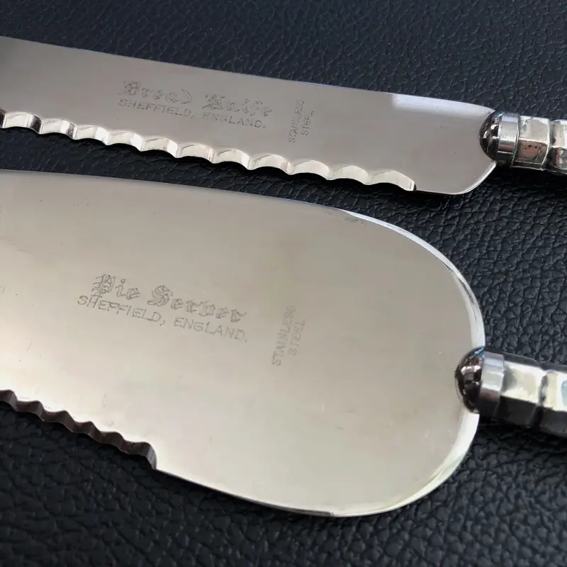 イギリス製 ケーキサーバー＆ナイフ セット | Antique COLOURS