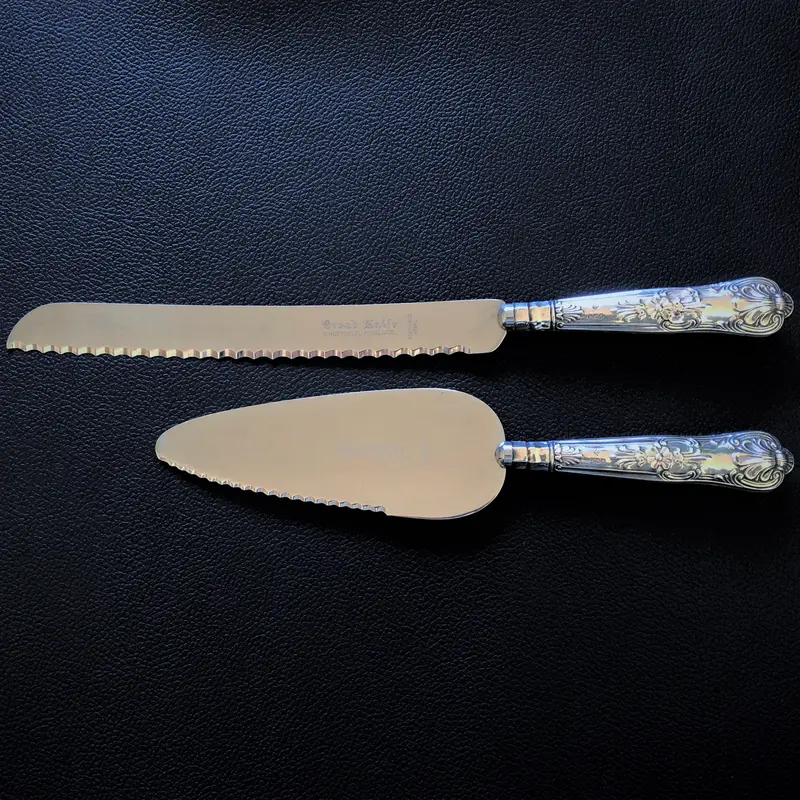 イギリス製 ケーキサーバー＆ナイフ セット | Antique COLOURS