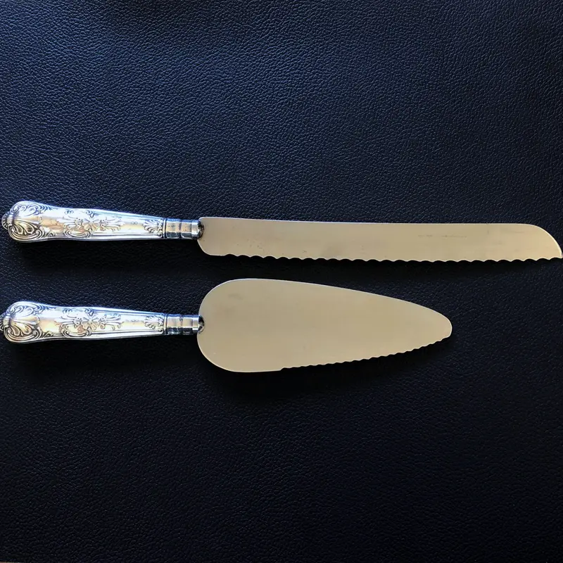 イギリス製 ケーキサーバー＆ナイフ セット | Antique COLOURS