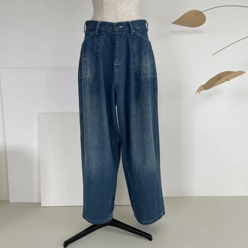 高い素材 DENIM VINTAGE 新品 argue BACKER PANTS MOV デニム/ジーンズ