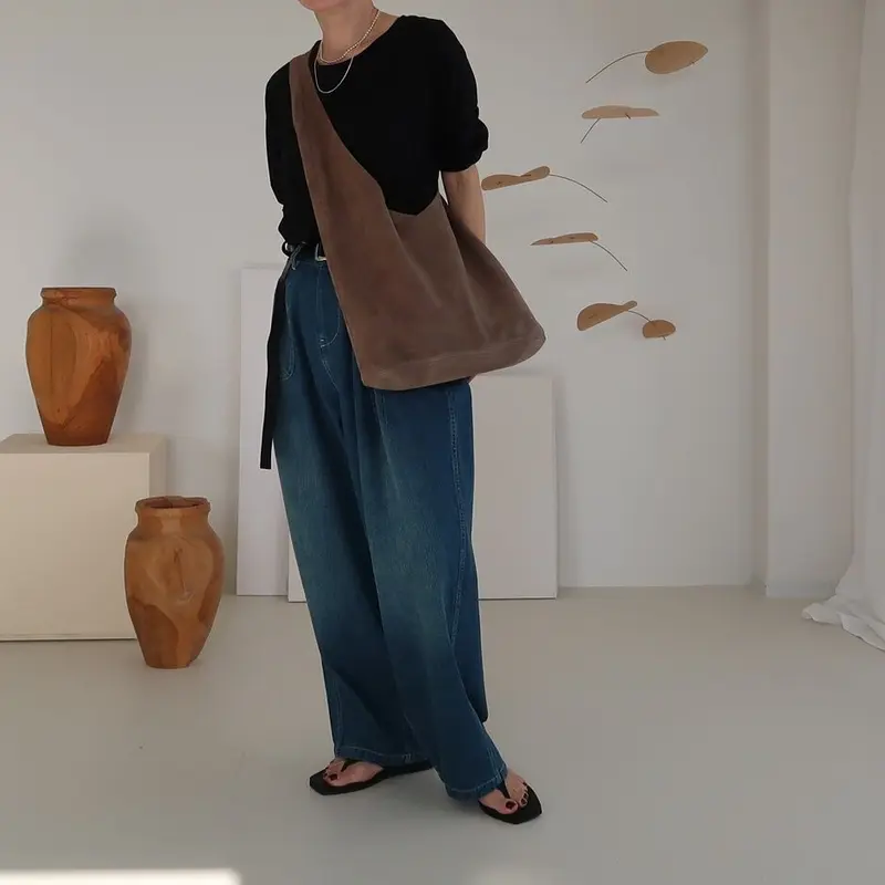 若者の大愛商品 【ARGUE】 VINTAGE DENIM BACKER MOV PANTS デニム