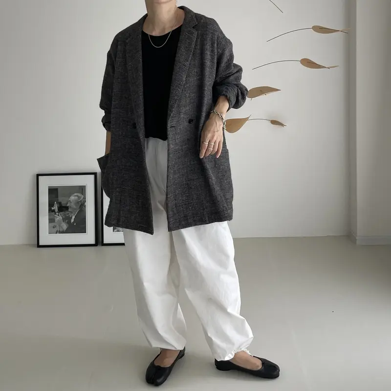 ARGUE wool gauze pulloverウールガーゼプルオーバー