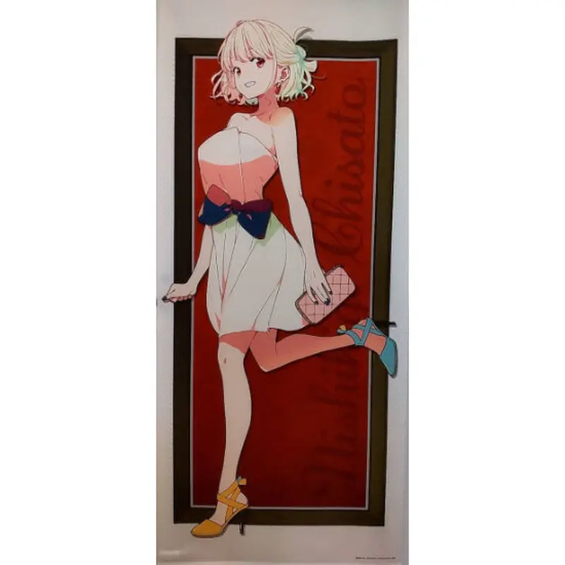 最前線の リコリス・リコイル 錦木千束等身大タペストリー