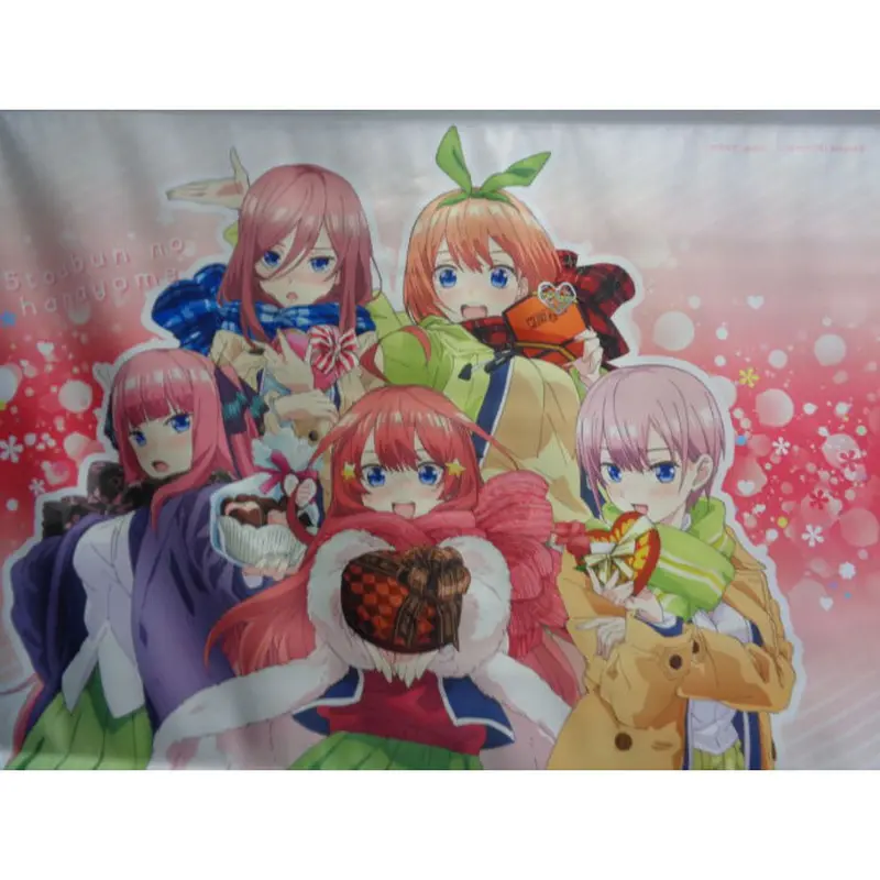 五等分の花嫁 B2タペストリー（全員） バレンタインver. | K-BOOKS 秋葉原